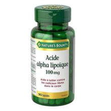 آلفا لیپوئیک اسید نیچرز بونتی Nature’s Bounty ALA 100mg