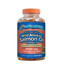 امگا 3 پیور آلاسکا امگا 210 عددی Pure Alaska Omega Wild Alaskan Salmon Oil Omega-3