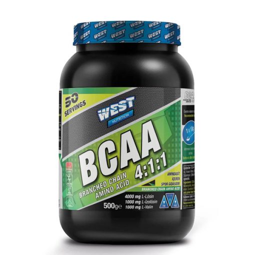 بی سی ای ای 4:1:1 وست نوتریشن 500 گرم West Nutrition Bcaa 4:1:1 66854b7b9af3e.jpeg