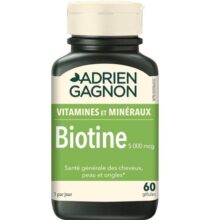 بیوتین ادرین گگنون 60 عدد Adrien Gagnon Biotin 5000 mcg 6654de4752f00.jpeg