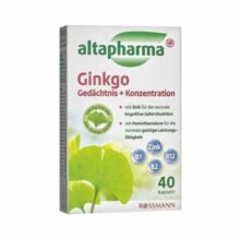جینکو آلتافارما 40 عدد altapharma Ginkgo