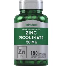 زینک پیکولینات پایپینگ راک Piping Rock Zinc Picolinate