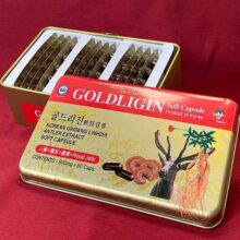 قرص شاخ گوزن، گانودرما و عصاره جینسینگ گلدلیگین Goldligin 6651eea259969.jpeg