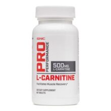 قرص کارنیتین جی ان سی GNC L-Carnitine 500mg