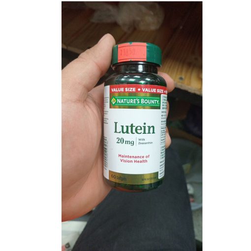 لوتئین نیچرز بونتی 20 میلی گرم 60 عدد Nature’s Bounty Lutein 6654cebdcf0ed.jpeg