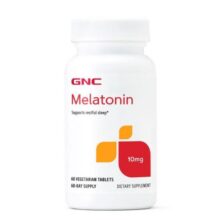 ملاتونین جی ان سی GNC Melatonin 10mg
