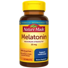 ملاتونین نیچرمید 10 میلی گرم 70 عدد برای درمان کم خوابی