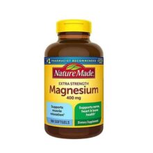 منیزیم 400 نیچرمید 180 عددی Nature Made Extra Strength Magnesium 400 mg