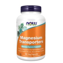 منیزیم ترنسپورتر ناو 180 عددی NOW Magnesium Transporters