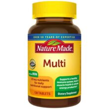 مولتی ویتامین نیچرمید 130 عددی Nature Made Multivitamin Tablets with Iron