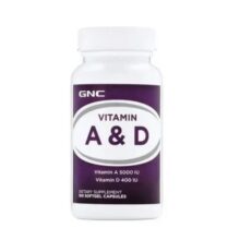 ویتامین آ و دی جی ان سی GNC VITAMIN A & D