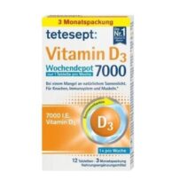 ویتامین دی تِتِ‌سپت tetesept Vitamin D3 7000