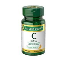 ویتامین سی 500 میلی نیچرز بونتی 100 عددی Nature’s Bounty Vitamin C, 500mg