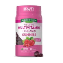 پاستیل مولتی ویتامین و کلاژن نیچرز تریث برای خانم ها