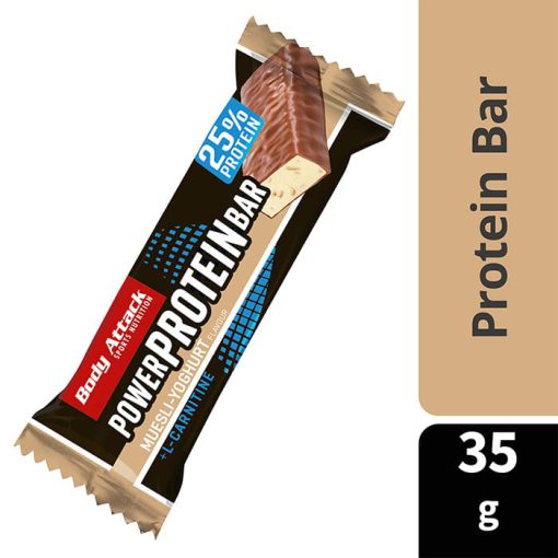 پروتئین بار پاور بادی اتک 35 گرم  BODY ATTACK POWER PROTEIN BAR 6686e82095a8c.jpeg