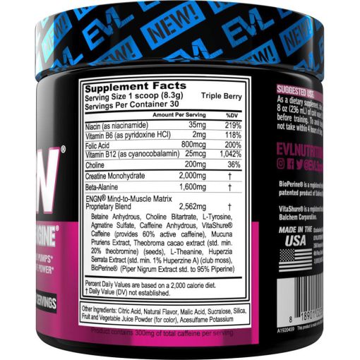 پری ورک اوت انجن ای وی ال EVL ENGN Pre Workout 6627aa9197222.jpeg