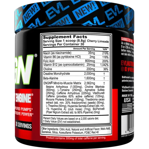 پری ورک اوت انجن ای وی ال EVL ENGN Pre Workout 6627aa9925559.webp
