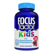 پشتیبان عملکرد سالم مغز کودکان فوکس فکتور 150 عددی Focus Factor® Kids