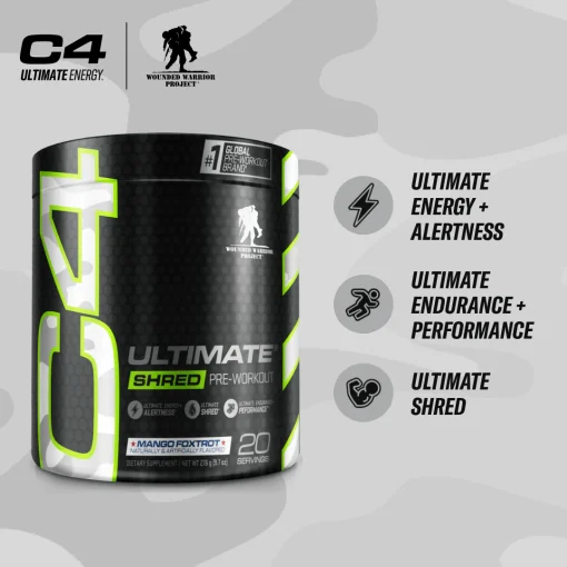 پمپ سی فور آلتیمیت شرد سلوکور Cellucor C4 Ultimate Shred 6626733978d6d.webp