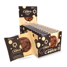 کوکی پروتئینی کیو ان تی با چیپس شکلاتی 10 عددی QNT PROTEIN COOKIE