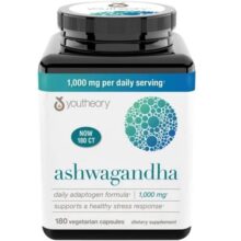 کپسول آشواگاندا یوتئوری 1000 میلی گرم 180 عدد کاهش استرس