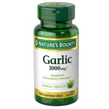 کپسول سیر نیچرز بونتی 1000 میلی گرم 100 عدد