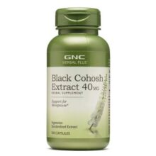 کپسول کوهوش سیاه جی ان سی GNC Black Cohosh Extract 40mg