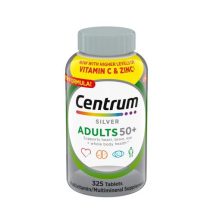 مولتی ویتامین بزرگسالان بالای 50 سنتروم 325 عددی +Centrum Silver Multivitamin Supplements for Adults 50